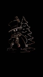 Laterne Deko Motiv Feiertage X-Mas Weihnachten aus Holz Fichte Kunststoff mit LED Kerze und Tragegriff