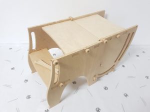 Lernturm Spieltisch für Kinder aus Holz